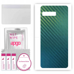 apgo Protective Skin Sticker for the back compatible with Asus ROG Phone 3 Strix, Wrap Film, Foil, Vinyl - Pattern Carbon Chameleon CAKA1