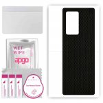 apgo Protective Skin Sticker for the back compatible with Samsung W22 5G, Wrap Film, Foil, Vinyl - Pattern Matrix