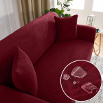 Diivani kate elutuppa Paks elastne žakaarmadratsi kate diivandiivani tugitoolile 1/2/3/4 istekoha L-kujuline nurgadiivani kate 1 Seater 90-140cm