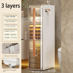 Vannitoa klambrikapp WC-riiul Akr&uuml;&uuml;list hoiuruum paigaldus puudub Magamistoa WC Mobiilne hoiukapp P&otilde;rand Kodukorrastaja 3 layers