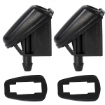 2X esiklaasi pesuri pihusti pihusti Ford Focus Mondeo Galaxy C-max Fiesta KA Fusion OE#BM5117666AB jaoks must
