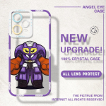 P&otilde;rutuskindel Cartoon Astronaut Crystal Case t&auml;iskaanega kaamerakaitse, l&auml;bipaistev pehme telefoni korpus Xiaomi Redmi jaoks Redmi 10