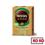 Nescafe Supremo kofeiinivaba Americano 1,1g X 80 pulgad 1 box (80stick) black