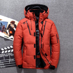 Talvejope Meeste Valge Pardi Ule Outwear Mantel Parka Soe Mantel M hall