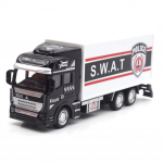 1/48 City Rescue m&auml;nguauto, 20 cm sulamist kraanahaagis, veoauto j&auml;relk&auml;ru, lastep&auml;eva kingituste m&auml;nguasjarežiim 1/48:20*5*9cm,Transport must