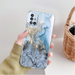 Marmorist l&auml;bipaistev &uuml;mbris Samsung Galaxy A52 A12 A51 A32 A21s A71 A32 A22 50 A70 A31 A72 5G telefonile Samsung A53 5G