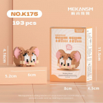 Loomingulised v&auml;ikeloomade mikroosakestest ehitusplokid harivad m&auml;nguasjad t&uuml;drukutele kingitusteks