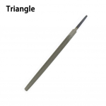 150 mm terasviilide komplekt, mis sobib puidu lihvimiseks ja metalli vormimiseks Triangular file