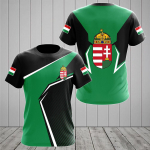 Ungari meeste T-s&auml;rk Veteran Soldier Crew Kaelusega l&uuml;hikeste varrukatega &uuml;laosa Ungari liputr&uuml;kiga &uuml;lisuur lahedad meester&otilde;ivad Camisa 5XL