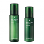 Nature Republic Real Squeeze Aloe Vera nahahooldusKOMPLEKT (6 Valikud) Toner+Emulsion