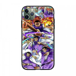 W-9 One Piece Oka Shichibukai pehme must &uuml;mbris iPhone'ile 11 12 13 14 15 6 7 8 X XS Pro Max XR Samsung S21 S22 S23 S24 FE Ultra S8 Plus iPhone 13 arlekiin