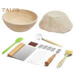 Haputaignaleiva k&uuml;psetustarvikud Bannetoni kergituskorvi komplekt Rotangist ovaalsed &uuml;mmargused leivavormid Vooderdised L&otilde;ikurid Kaabitsad P&auml;rm K&auml;sit&ouml;&ouml;lise komplekt 1 Set