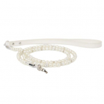 Pet Traction Rihm Faux Pearls Decor P&otilde;genemiskindel kunstnahast Lemmikkoerad Kassid valge