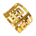 Salvr&auml;tikur&otilde;ngas loominguline kuju, &otilde;&otilde;nes disain, korrosioonikindel sile serv, mitte kergesti deformeeritav salvr&auml;tiku pandla kaunistus kuldne