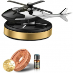 Lennuki p&auml;ikeseenergia parf&uuml;&uuml;mi difuusor autokaunistus Aroomiteraapia auto stiil koos libisemiskindla mati sulamist p&auml;ikeseenergia p&ouml;&ouml;rleva &otilde;hus&otilde;iduki auto lisavarustus kuld