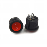 10 tk 16 mm l&auml;bim&otilde;&otilde;duga &uuml;mmargused paadi klahvl&uuml;litid Mini 2 kontaktiga sisse-v&auml;lja klahvl&uuml;litid 3A/250V 10pcs
