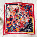 70 * 70 cm uus siidist v&auml;ike kandiline sall naiste kaela kaitseks Professionaalne sall Mitmek&uuml;lgne juukseside peasall sall 70*70cm