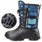 Uued paksendatud veekindlad puuvillased kalasaapad, libisemisvastased ja soojad talvised kalap&uuml;&uuml;giks m&otilde;eldud k&otilde;rge barreliga paksud lumesaapad 44