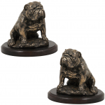 Bulldog II - dog statue, figurine for office, trophy for dog show by Art-Dog brand