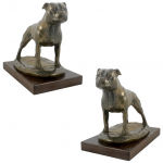 Staffordshire Bull Terrier, Staffy - dog statue, figurine for office, trophy for dog show by Art-Dog brand