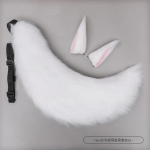 Animal Plush Fox Ear peav&otilde;ru saba &uuml;likond Cosplay Lolita kassi k&otilde;rvad juuksen&otilde;elaga saba metsalise peakatete komplekt peokost&uuml;&uuml;mi aksessuaarid A