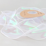 6 cm Aurora v&auml;rvilised paelad, roosikimp, dekoratiivsed paelad, meisterdatud Bowknot juukseklambri materjalist pakkepael 9m 6cm valge