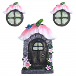 Sisehoovi kaunistamine, Aia kaunistused, Fluorestseerivad helendavad uksed, Puu ripatsid, Seina mikro, Vaigust k&auml;sit&ouml;&ouml; One Size roosa