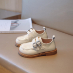 Laste nahast kingad Pandlaga Tugev ja paindlik poiste jalats t&uuml;drukutele 23-insole14.5cm beež