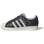 Adidas Superstar S&uuml;sinikhall Kontrast&otilde;mblusega Unisex Tossud Must Pilvevalge Hall-Kaks IF1780 44 black