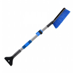 SEAMETAL 3 in 1 eemaldatav auto lumep&uuml;hkimislabidas EVA vahu k&auml;epidemega pikendatav j&auml;&auml;kaabits auto tuuleklaasi lumehari kollane