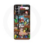 Coque Maniacase pour Samsung Galaxy A04s super mario bros dessin anim&eacute;