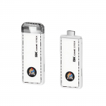 X6 juhtmevaba videom&auml;ngukonsool sisseehitatud 30 000+ klassikalise m&auml;nguga, 4K HDMI-teleri v&auml;ljund, topelt 2,4G juhtmevaba kontroller, 64G nostalgiline m&auml;ngupulk valge