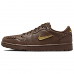 Air Jordan 1 Low Method of Make Cacao Wow Naiste tossud Pruun Metallik-Kuldne FN5032-201 37.5