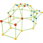 Construis Ton Ch&acirc;teau Fort - Kit De Construction Cabane Enfant Int&eacute;rieur Ou Exterieur, Jeu Construction Enfant 5 Ans Ou Plus,