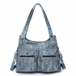 Naiste pehmest nahast &otilde;lakott keskealistele emadele m&otilde;eldud kott suure mahutavusega kandekott ristiketi jaoks