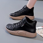 Mood Uued Vabaaja V&auml;lisjalatsid Naiste S&uuml;gis Talv Soojad Karusnahast Pl&uuml;&uuml;sist Naiste Paeltega Moodsad Platvormjalatsid Zapatillas Mujer 35 must