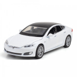 1/32 Tesla MODEL S sulamist automudel Survevalu ja m&auml;nguasjas&otilde;idukid M&auml;nguautod Tasuta kohaletoimetamine Laste m&auml;nguasjad lastele Kingitused poistele m&auml;nguasi valge