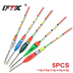 FTK 5tk kalap&uuml;&uuml;gi Barguzinsky Fir Bobber Float 1g 2g 3g 4g 5g Pikkus 22-27cm karpkalap&uuml;&uuml;gitarvetele 5PCS