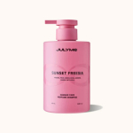 Julie Mi Parf&uuml;&uuml;miga Juukseshampoon P&auml;ikeseloojangu Freesia, 500ml, 1 tk pink