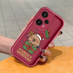 Pehme silikoonist ruudukujulise redeliga printimismustriga telefoni korpus, t&auml;iskaanega kaamera p&otilde;rutuskindel kaitse kummist &uuml;mbris Xiaomi Redmi jaoks Xiaomi 11 Lite 5G NE valge