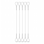 5/10 tk 304 roostevabast terasest juustuviilutaja traat juustul&otilde;ikuri traat plokkide jaoks v&otilde;i l&otilde;ikelaua traat 5Pcs