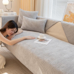 &Uuml;hev&auml;rviline &scaron;enillist diivanikate Paks Universaalne K&otilde;igi Hooaegade Diivanikate Moodne M&ouml;&ouml;bel Tolmukindel Kate L-kujuline Diivanikatted 70x70