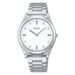 Seiko k&auml;ekell puutetundlik kell SQBR019, h&otilde;bedane [Seiko k&auml;ekell] meestele white