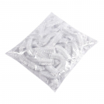 100 TK &Uuml;hekordselt Kasutatav Toidukate Plastkile Kithchen K&uuml;lmkapp Puuvili Toit Veniv Kaitsekile Tolmukindel Kaussid Tassid Korgid Kott