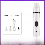 USB-taaslaetav lemmikloomade hooldamise komplekt: Kolm-&uuml;hes koerapardel, k&uuml;&uuml;nefrees ja juuksel&otilde;ikur BX-801