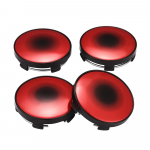 4 tk punast 60 mm diameetriga 5 klambriga rattarehvi keskosa rummu korkide kate autole punane