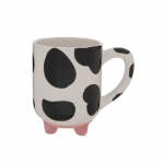 1 tk, Naljakas lehmamustriga kohvikruus, Keraamilised kohvitassid, Veeklaasid, Suve-talve joogin&otilde;ud, Kingitused 500ml