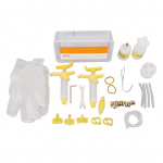 Ketaspiduri &otilde;hutuskomplekt vastupidavast plastikust h&otilde;lpsasti kasutatavasse karpi pakitud stabiilse &otilde;liga jalgratta &otilde;hutuskomplekti parandamiseks