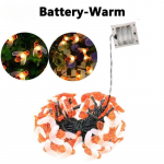 Solar Bee String Lights &otilde;ues haldjavalgus j&otilde;uluvanik 8 režiimiga veekindel terrassivalgusti aiapeo sisekujunduseks Battery-1.5M 10LED