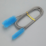 155 cm torupuhastushari &otilde;hutoru painduv kahe otsaga voolik akvaariumi tarvikud paagi puhastusvahend veefilter nailon 155cm